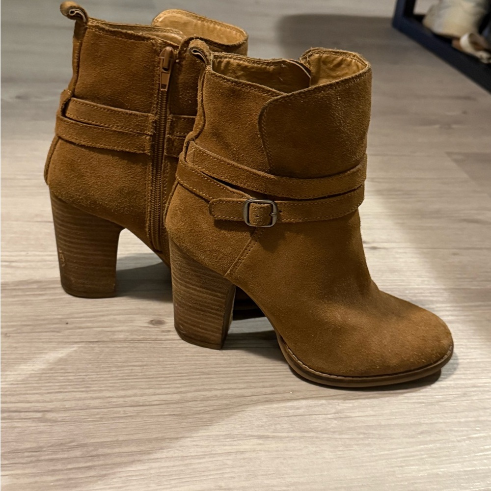 Lucky Brand Brown Heeled Boots
